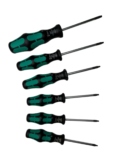 [WER_05345222001] Wera 05345222001 367/6 IP TORX-Screwdriver-Set MSC