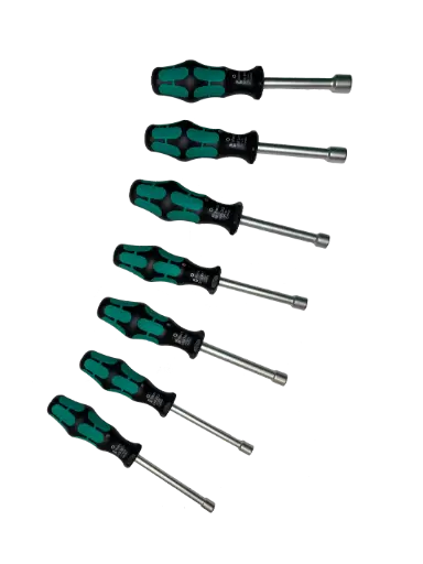 [WER_05345230001] Wera 05345230001 395 HOLO/7 SW 3/16" - 1/2" Screwdriver Set