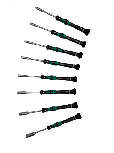 [WER_05345279001] Wera 05345279001 2069/8 SW 3/32" - SW 1/4" Screwdriver Set