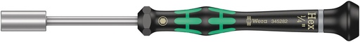 [WER_05345282001] Wera 05345282001 2069 Nut Driver For Electronic Applications, 1/4" X 60 mm