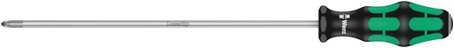 [WER_05347743001] Wera 05347743001 355 PZ Screwdriver For Pozidriv Screws, PZ 2 X 250 mm