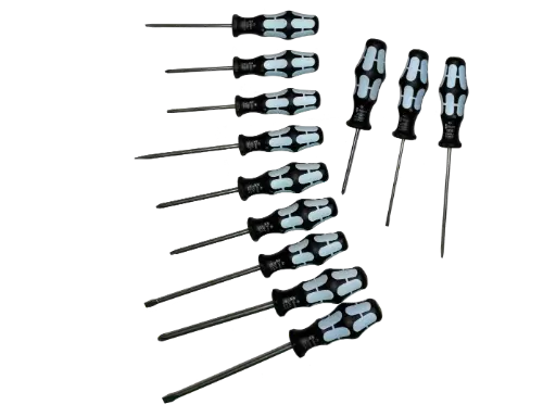 [WER_05347903001] Wera 05347903001 3334/12 Screwdriver Set, Stainless