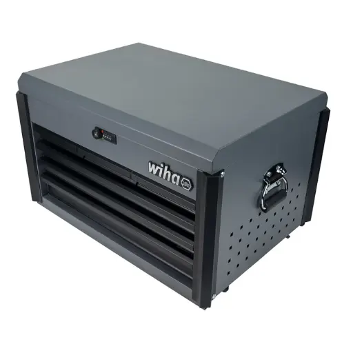 [WIHA_91882] Wiha 147 PIECE BENCH TOP TOOL CHEST KIT - GRAY