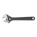 CRESCENT ADJ WRENCH, 12", BLACK, BOXED