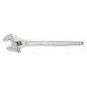 CRESCENT ADJ WRENCH, 24", CHROME, TAPERED