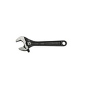 CRESCENT ADJ WRENCH, 6", BLACK