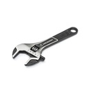 CRESCENT ADJ WRENCH, 6", WIDE JAW