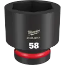 Milwaukee 49-66-6612 SHOCKWAVE™ Impact Duty 1" Drive 58MM Standard 6 Point Socket