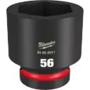 Milwaukee 49-66-6611 SHOCKWAVE™ Impact Duty 1" Drive 56MM Standard 6 Point Socket