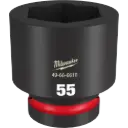 Milwaukee 49-66-6610 SHOCKWAVE™ Impact Duty 1" Drive 55MM Standard 6 Point Socket