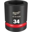 Milwaukee 49-66-6599 SHOCKWAVE™ Impact Duty 1" Drive 34MM Standard 6 Point Socket