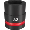 Milwaukee 49-66-6597 SHOCKWAVE™ Impact Duty 1" Drive 32MM Standard 6 Point Socket