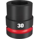 Milwaukee 49-66-6595 SHOCKWAVE™ Impact Duty 1" Drive 30MM Standard 6 Point Socket