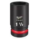 Milwaukee 49-66-6512 SHOCKWAVE™ Impact Duty 1" Drive 1-1/2" Deep 6 Point Socket