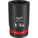 Milwaukee 49-66-6511 SHOCKWAVE™ Impact Duty 1" Drive 1-7/16" Deep 6 Point Socket