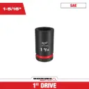 Milwaukee 49-66-6509 SHOCKWAVE™ Impact Duty 1" Drive 1-5/16" Deep 6 Point Socket