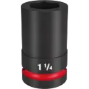 Milwaukee 49-66-6508 SHOCKWAVE™ Impact Duty 1" Drive 1-1/4" Deep 6 Point Socket
