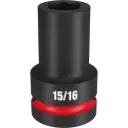 Milwaukee 49-66-6503 SHOCKWAVE™ Impact Duty 1" Drive 15/16" Deep 6 Point Socket