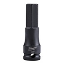 Milwaukee 49-66-5154 SHOCKWAVE™ Impact Duty 1/2" Lineman's 3/8" Drive Hex Bit Socket