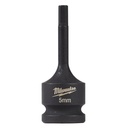 Milwaukee 49-66-5145 SHOCKWAVE™ Impact Duty Lineman's 1/2" 5mm Hex Bit Socket