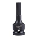 Milwaukee 49-66-5142 SHOCKWAVE™ Impact Duty Lineman's 1/2" Drive 3/8" Hex Bit Socket