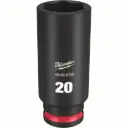 Milwaukee 49-66-6738 SHOCKWAVE™ Impact Duty 3/8" Drive 20MM Deep 6 Point Socket