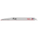 Milwaukee 48-00-8027 12" 5 TPI AX™ SAWZALL® Blade for Wood with Nails (25 PK)
