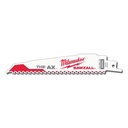 Milwaukee 48-00-5021 6" 5 TPI AX™ SAWZALL® Blade for Wood with Nails (5 PK)