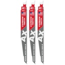 Milwaukee 48-00-5226 9" 5 TPI AX™ with Carbide Teeth SAWZALL® Blade for Wood with Nails (1 PK)