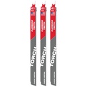 Milwaukee 48-00-5303 12" 8 TPI TORCH™ with Carbide Teeth for Thick Metal SAWZALL® Blade (3 PK)