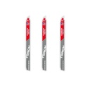 Milwaukee 48-00-5353 12" 10 TPI TORCH™ with Carbide Teeth for Conduit and Strut SAWZALL® Blade (3 PK)