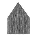 Milwaukee 48-80-5080 80 Grit Mesh Sanding Sheets for M12 FUEL™ Orbital Detail Sander (12 PK)