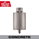 Milwaukee 48-20-5035 SDS Plus Thin Wall Carbide Tipped Core Bit 2"