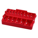 Milwaukee 49-66-6832 15PC SHOCKWAVE™ Impact Duty Socket 1/2” Drive SAE TRAY ONLY