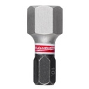 Milwaukee 48-32-4730 SHOCKWAVE™ Impact Duty 1"Hex 10 MM Insert Bits Bulk 25