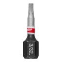 Milwaukee 48-32-4702 SHOCKWAVE™ Impact Duty 1" Hex 3/32" Insert Bits Bulk 25
