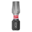Milwaukee 48-32-4741 SHOCKWAVE™ Impact Duty 1"ECX™ 1 Insert Bits Bulk 25