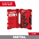 Milwaukee 48-89-9223 Step Drill Bit Set - 4PC