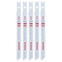 Milwaukee 48-42-2310 4" 10TPI U-Shank Multi-Material Bi-Metal Jig Saw Blades (5 PK)