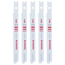 Milwaukee 48-42-2190 3-5/8" 14TPI U-Shank Metal Cutting Bi-Metal Jig Saw Blades (5 PK)