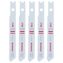 Milwaukee 48-42-2160 2-3/4" 24TPI U-Shank Metal Cutting Bi-Metal Jig Saw Blades (5 PK)