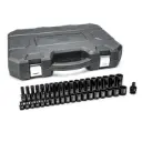 Gearwrench 39 Piece 1/2" Drive 6 Point Standard and Deep Impact Metric Socket Set