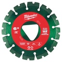 Milwaukee 49-93-7262 Green 6” x .100” Diamond Blade for Green Concrete