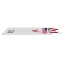 Milwaukee 48-01-2182 6" 14 TPI SAWZALL® Blade for Medium Metal Bulk 25