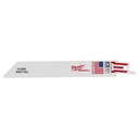 Milwaukee 48-00-5186 6" 24 TPI SAWZALL® Blade for Thin Metal (5 PK)