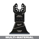 Milwaukee 49-25-1241 2-1/2” Bi-Metal Multi-Material Universal Fit Oscillating Multi-Tool Blade (1 PK)