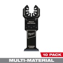 Milwaukee 49-25-1239 OPEN-LOK™ 1-3/8" TITANIUM CHARGED™ Bi-Metal Multi-Material Multi-Tool Blades (10 PK)