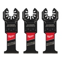 Milwaukee 49-25-1573 1-3/8" NITRUS™ Carbide Extreme Materials Universal Fit Oscillating Multi-Tool Blade (3 PK)
