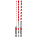 Milwaukee 48-20-9050 3PC SHOCKWAVE™ Impact Duty Carbide Hammer Drill Bit Set