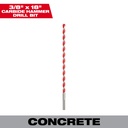 Milwaukee 48-20-9023 3/8" x 16" x 18" SHOCKWAVE™ Impact Duty Carbide Hammer Drill Bit with POWER TIP™
